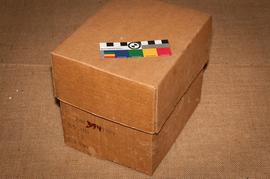 Box with markings