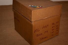 Box with markings