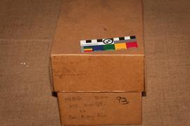 Box with markings