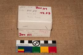 Box with markings