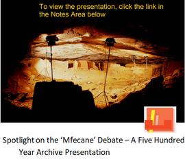 Spotlight on the 'Mfecane' Debate