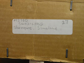 Simelane, collection box label 1