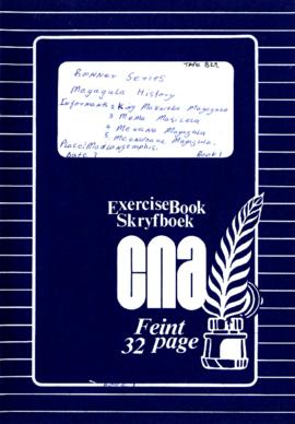 Mankwempe Magagula, notebook 1