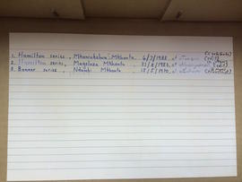Index card, Mkhonta box