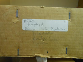 Manana, collection  box label