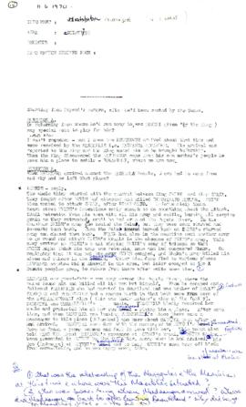 Mahloba Gumede, edited typescript