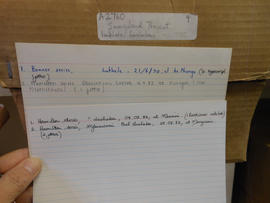 Index card 2, Lukhele box