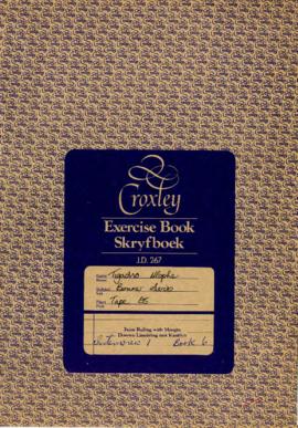 Tigodvo Hlophe, notebook 6