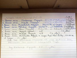 Index card, Magagula box