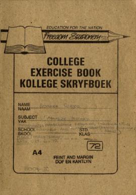 Mandlabovu Fakudze, notebook 2