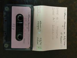 Thintitha Malaza, audio tape cassette and case label (side B)