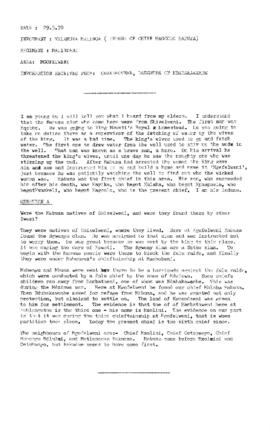 Velamuva Malinga, edited typescript