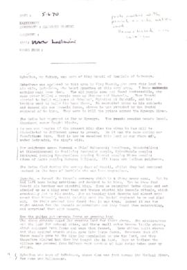 Majahane Dlamini, edited typescript