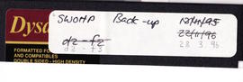 Floppy disk label