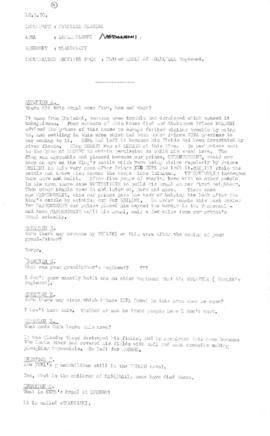 Mvandasi Dlamini, edited typescript