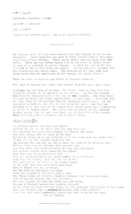 Madlopha Shongwe, edited typescript