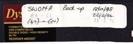 Floppy disk label