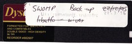 Floppy disk label