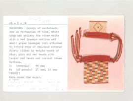 Catalogue card JL-U-14 (front view)