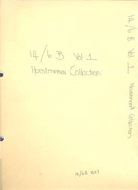 Cover of 'Traditional Collection: Horstmann Collection: 14/6B Vol 1: Brodie Collection 14/6C Vol 1'