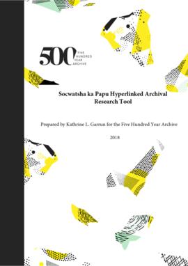 Socwatsha ka Papu, Hyperlinked Archival Research Tool