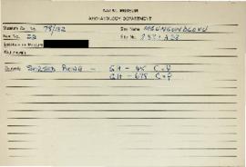 Index card