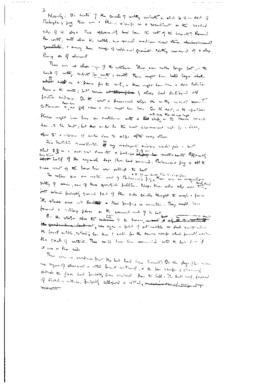 Handwritten Notes on 1978 Excavation
