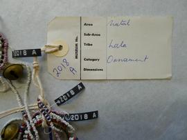 Ear ornament label