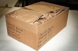 Box with markings