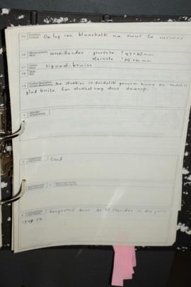 DSS142 Accession Record page 2