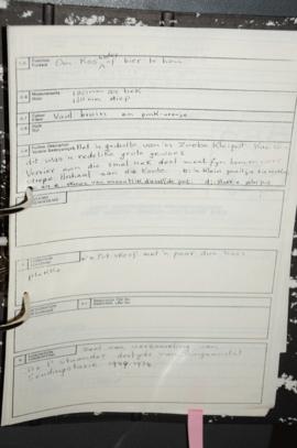 DSS135a-e Accession Record page 2