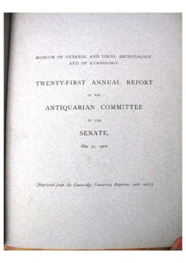 Museum of Archaeology and Anthropology annual report 19, E 1905.512