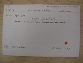 MAA catalogue card E 1905.476
