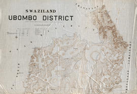 Hamilton's Swaziland Oral History Project Maps, large map 5