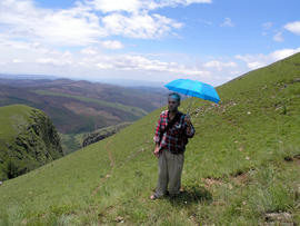 Patrick, photograph on Emlembe Mountain, c.2008